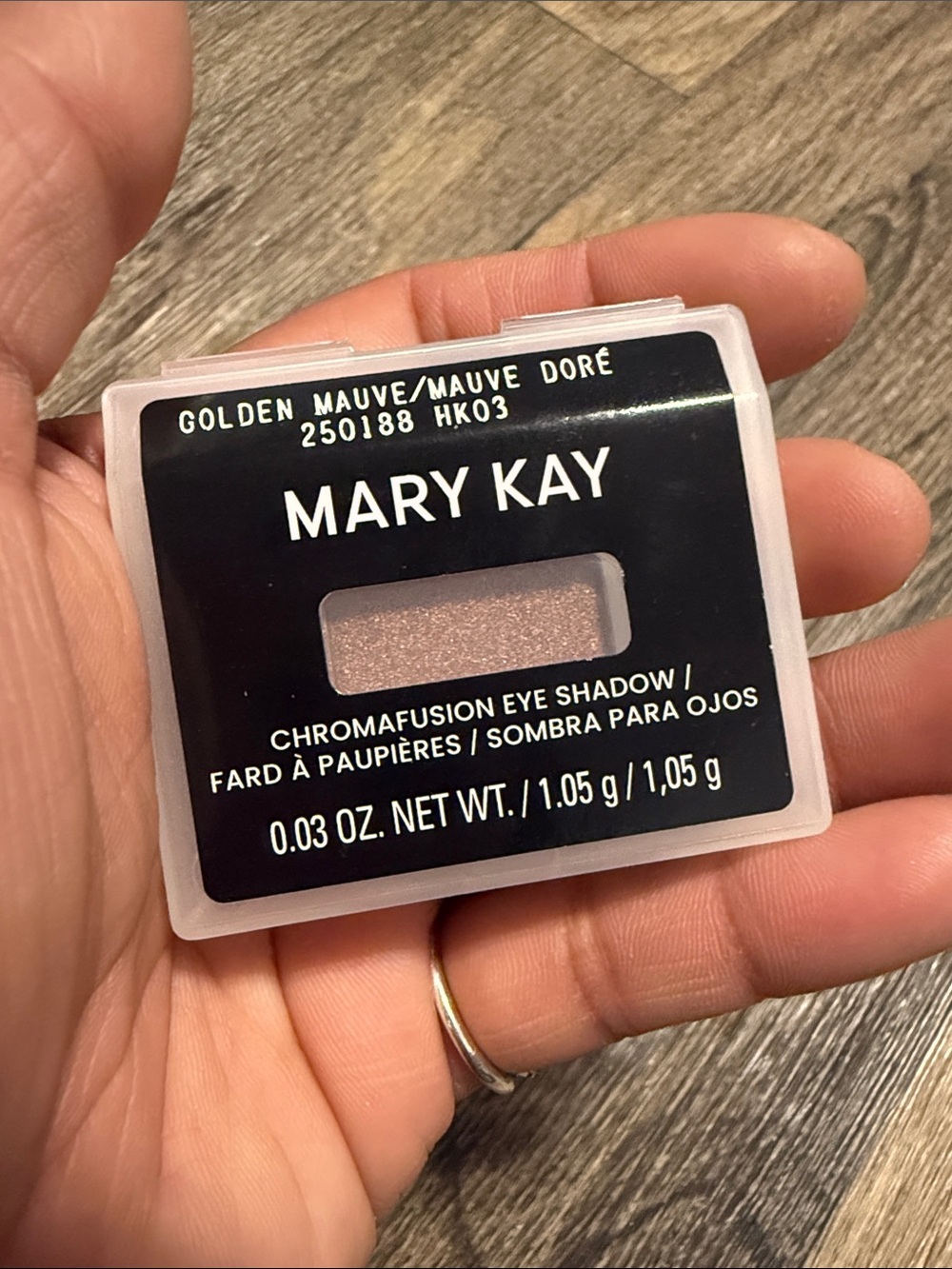 Mary Kay Chromafusion Eye Shadow — Golden Mauve Shimmer